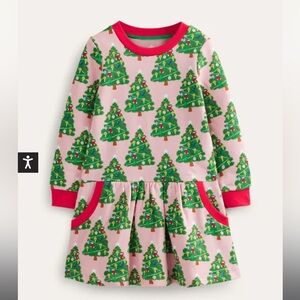 Cosy Printed Sweatshirt Dress
